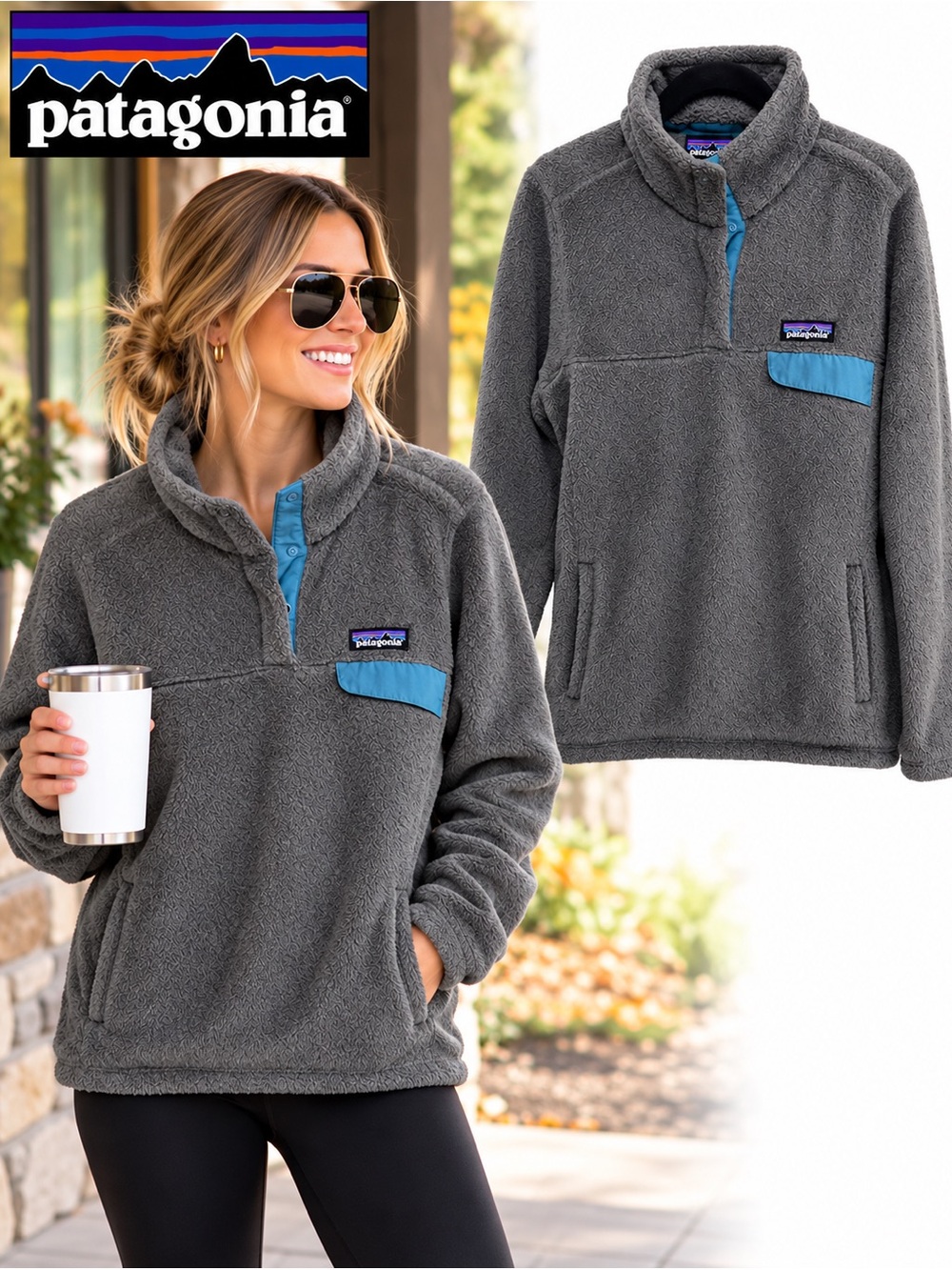 Patagonia Women’s Synchilla Snap-T Fleece Pullover XL